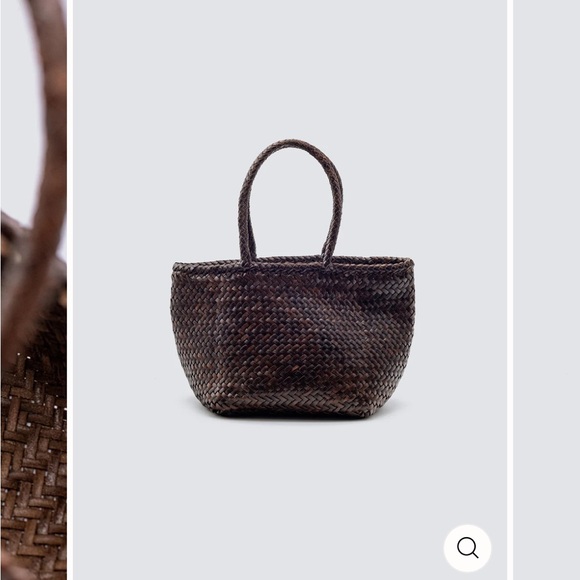 Dragon Diffusion Dark Brown Woven Tote - Picture 5 of 7